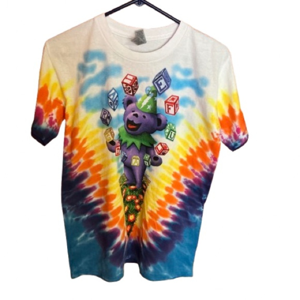 Grateful Dead Juggling Bear Tye dye T shirt